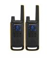 Motorola Talkabout T82 Extreme Twin Pack two-way radios 16 canales Negro, Naranja
