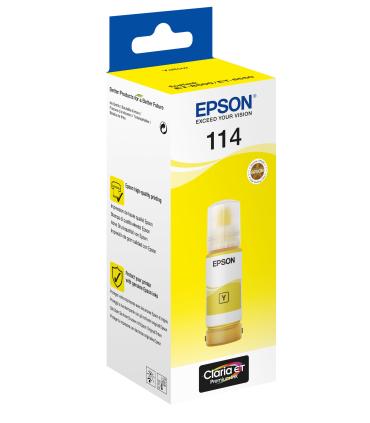 Epson 114 EcoTank Yellow ink bottle