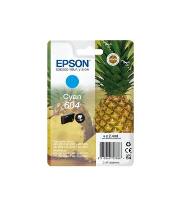 Epson 604 cartucho de tinta 1 pieza(s) Original Rendimiento estándar Cian