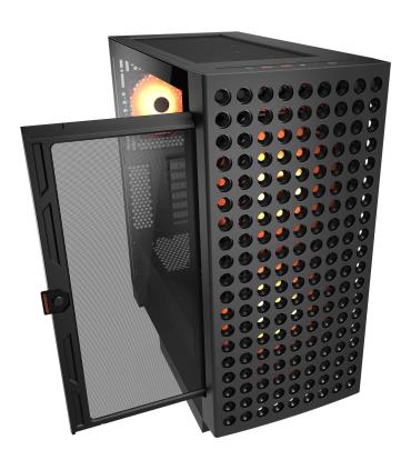 Cougar Caja Semitorre Airface Eco Rgb Negro