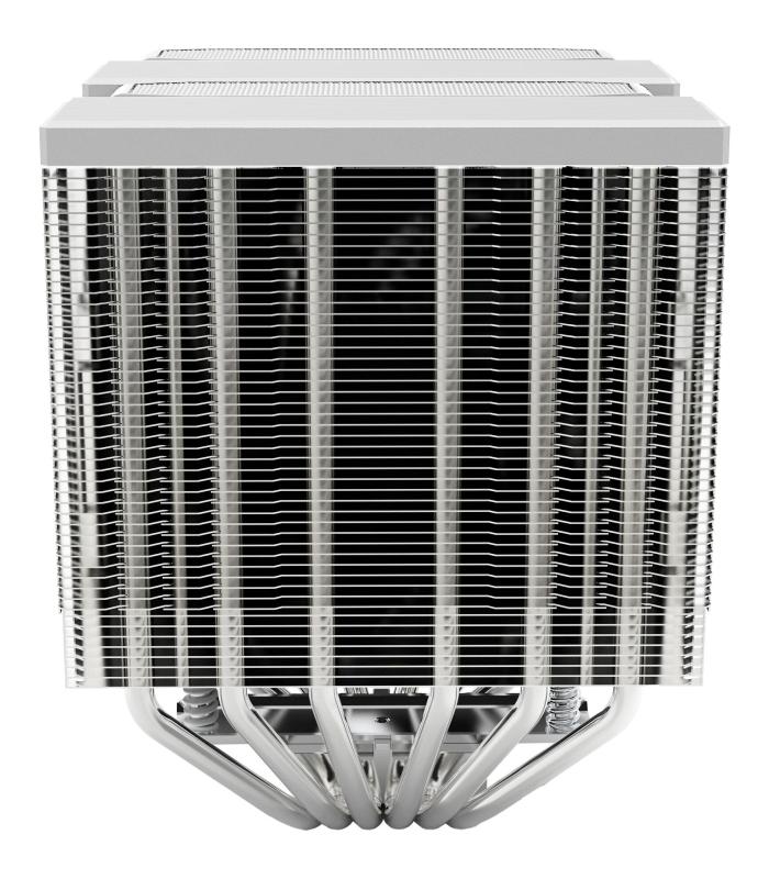 Ventilador Con Disipador Doble Mars Gaming MCPU-XU6  2x 12cm  Blanco