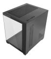 Caja Gaming Minitorre Mars Gaming MC-VIEW2/ Negra