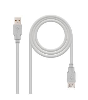 CABLE USB 2.0 TIPO AM-AH NEGRO 1.0 M NANOCABLE 10.01.0202-BK