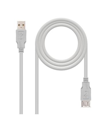 CABLE USB 2.0 TIPO AM-AH NEGRO 1.0 M NANOCABLE 10.01.0202-BK