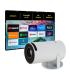 Iggual Pack Mini Proyector + Pantalla 100" Plegabl
