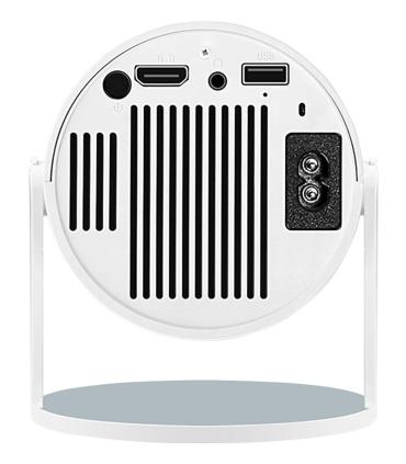 Iggual Pack Mini Proyector + Pantalla 100" Plegabl