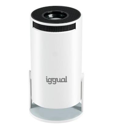 Iggual Pack Mini Proyector + Pantalla 100" Plegabl
