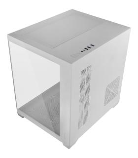 Caja Gaming Minitorre Mars Gaming MC-VIEW2  Blanca
