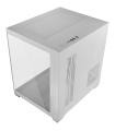 Caja Gaming Minitorre Mars Gaming MC-VIEW2/ Blanca