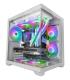 Caja Gaming Minitorre Mars Gaming MC-VIEW2  Blanca