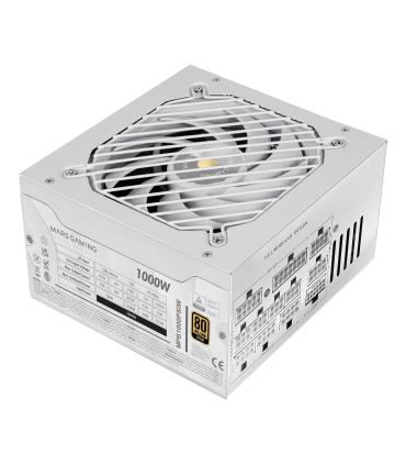 Fuente De Alimentacin Mars Gaming MPB1000PSI  1000W  Ventilador 14cm  80 Plus Gold  Blanca