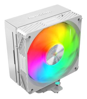 Ventilador Con Disipador Mars Gaming MCPU-X5ARGB  12cm  Blanco