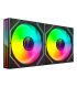 Pack 2 Ventiladores Mars Gaming MF-3DPROX2  12cm  ARGB