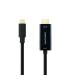 Cable Conversor Nanocable 10.15.5135  USB Tipo-C Macho - HDMI Macho  5m  Negro