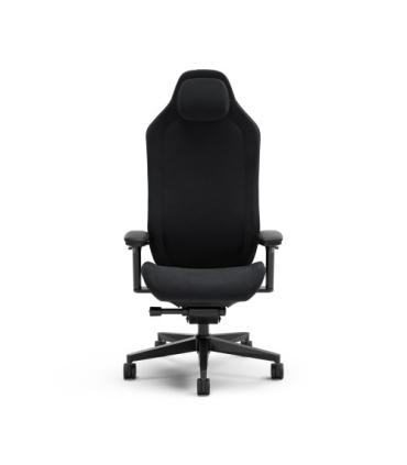 Fractal Design FD-CH-RE1A-01 silla para videojuegos Silla para videojuegos de PC Asiento acolchado Negro