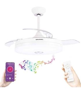 Ventilador de Techo Grunkel SKYWIND-42BT2/ 30W/ 3 Aspas 106cm 6 Velocidades
