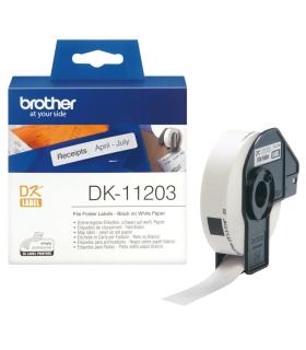 Brother Etiquetas DK11203 Carpetas 17x87 Mm 300 Ud