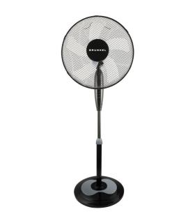 Ventilador de Pie Grunkel FAN-165R NG/ 50W/ 5 Aspas 40cm/ 3 Velocidades