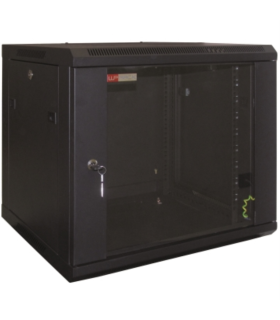 ARMARIO RACK WP 19\" SERIE RWB 6U, NEGRO, PROFUNDIDAD 500 MM