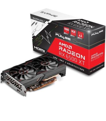 Tarjeta Grfica Sapphire PULSE Radeon RX 6500 XT Gaming OC/ 8GB GDDR6