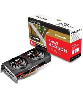 Tarjeta Grfica Sapphire PULSE Radeon RX 7600 Gaming OC/ 8GB GDDR6