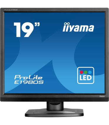 Iiyama ProLite E1980S-B1 Pantalla Para PC 48,3 Cm (19") 1280 X 1024 Pixeles VGA LED Negro