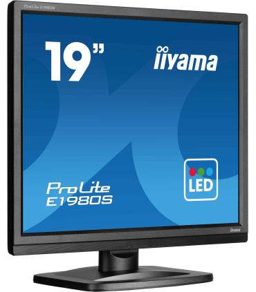 Iiyama ProLite E1980S-B1 Pantalla Para PC 48,3 Cm (19") 1280 X 1024 Pixeles VGA LED Negro