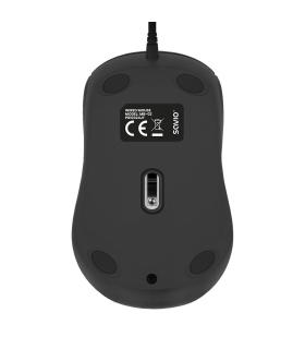 RATON OPTICO SAVIO MB-03 CON CABLE USB-A 1200 DPI