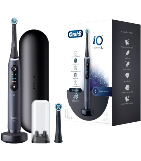 Cepillo Dental Braun Oral-B iO 8N/ Incluye 1 Recambios/ Negro