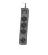 Regleta con Interruptor Philips CHP2144G/62/ 4 Tomas de corriente/ Cable 1.5m/ Gris