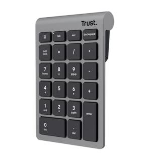 Teclado Numrico Inalmbrico Trust Xalas Wireless/ Plata