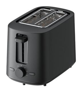 Tostador Xiaomi Toaster/ 930W/ Negro