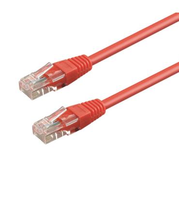 WP WPC-PAT-6U010R cable de red 1 m Cat6 U/UTP (UTP) Rojo