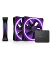 NZXT F120 RGB DUO Triple Pack Carcasa Del Ordenador Ventilador 12 Cm Negro 3 Pieza(s)