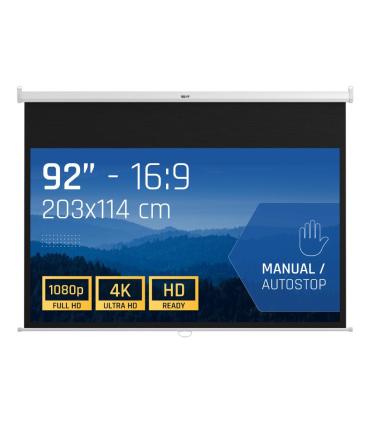 Iggual Pantalla Manual 16 9 92" 203x114 Cm