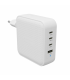 HYPER HYPERJUICE 100W USB-C GAN TRAVEL CHARGER (3C+1A) - WHITE