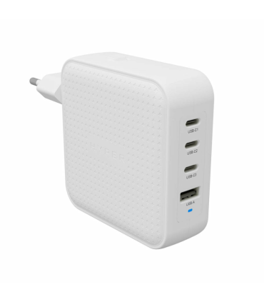 HYPER HYPERJUICE 100W USB-C GAN TRAVEL CHARGER (3C+1A) - WHITE