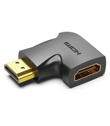 Adaptador HDMI 4K 270 Vention AIQB0-2/ HDMI Macho - HDMI Hembra/ Pack 2 Uds