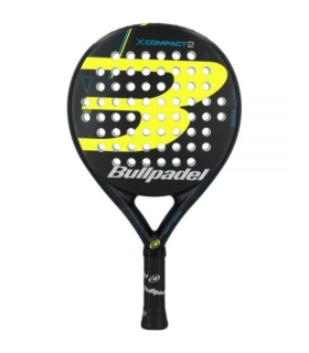 Pala de Pdel Bullpadel X-Compact 2/ Negra y Amarilla
