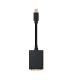 Nanocable - Adaptador Mini Displayport A SVGA - MiniDP M-SVGA H Negro 15cm