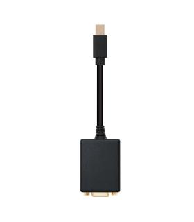 Nanocable - Adaptador Mini Displayport A SVGA - MiniDP M-SVGA H Negro 15cm