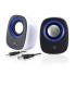 ALTAVOCES EWENT 2.0 5 W RMS CONTROL DE VOLUMEN USB BLANCO NEGRO