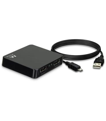 SPLITTER HDMI EWENT 4K 30HZ 1 ENTRADA 2 SALIDAS ALIMENTACION USB