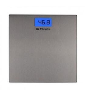 Bscula de Bao Orbegozo PB-2222 A/ Hasta 150kg/ Gris