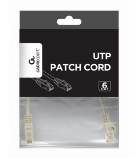 CABLE RED GEMBIRD UTP CAT6 0,25M COBRE GRIS