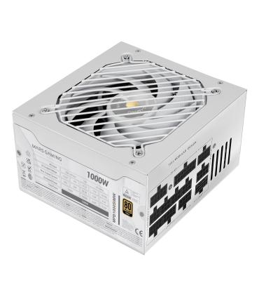 Fuente De Alimentacin Mars Gaming MPB1000SIM  1000W  Ventilador 14cm  80 Plus Gold  Blanca