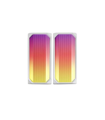 Altavoces Con Bluetooth Mars Gaming MSRGBW  15W  2.0  Blancos