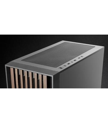Caja Gaming Semitorre Mars Gaming MC-WOOD  Cristal Cromado