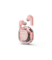 AURICULARES GEMBIRD IN-EAR TWS TRANSPARENTES ROSA