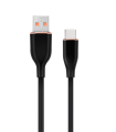 CABLE DE CARGA Y DATOS GEMBIRD USB TIPO C DE SILICONA PREMIUM 1,5 M NEGRO